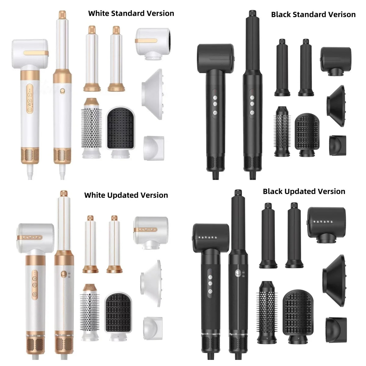 Divin Liss – 7-in-1 Professional Styling Brush | High-Performance Straightener, Curler & Airwrap