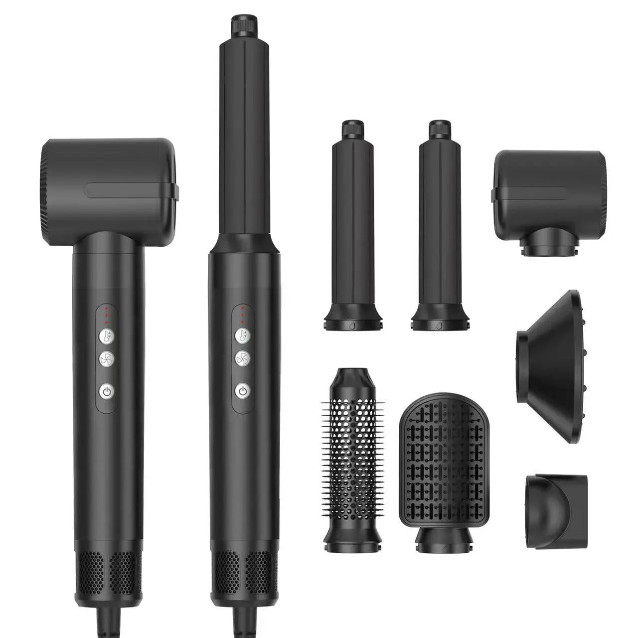 Divin Liss – 7-in-1 Professional Styling Brush | High-Performance Straightener, Curler & Airwrap