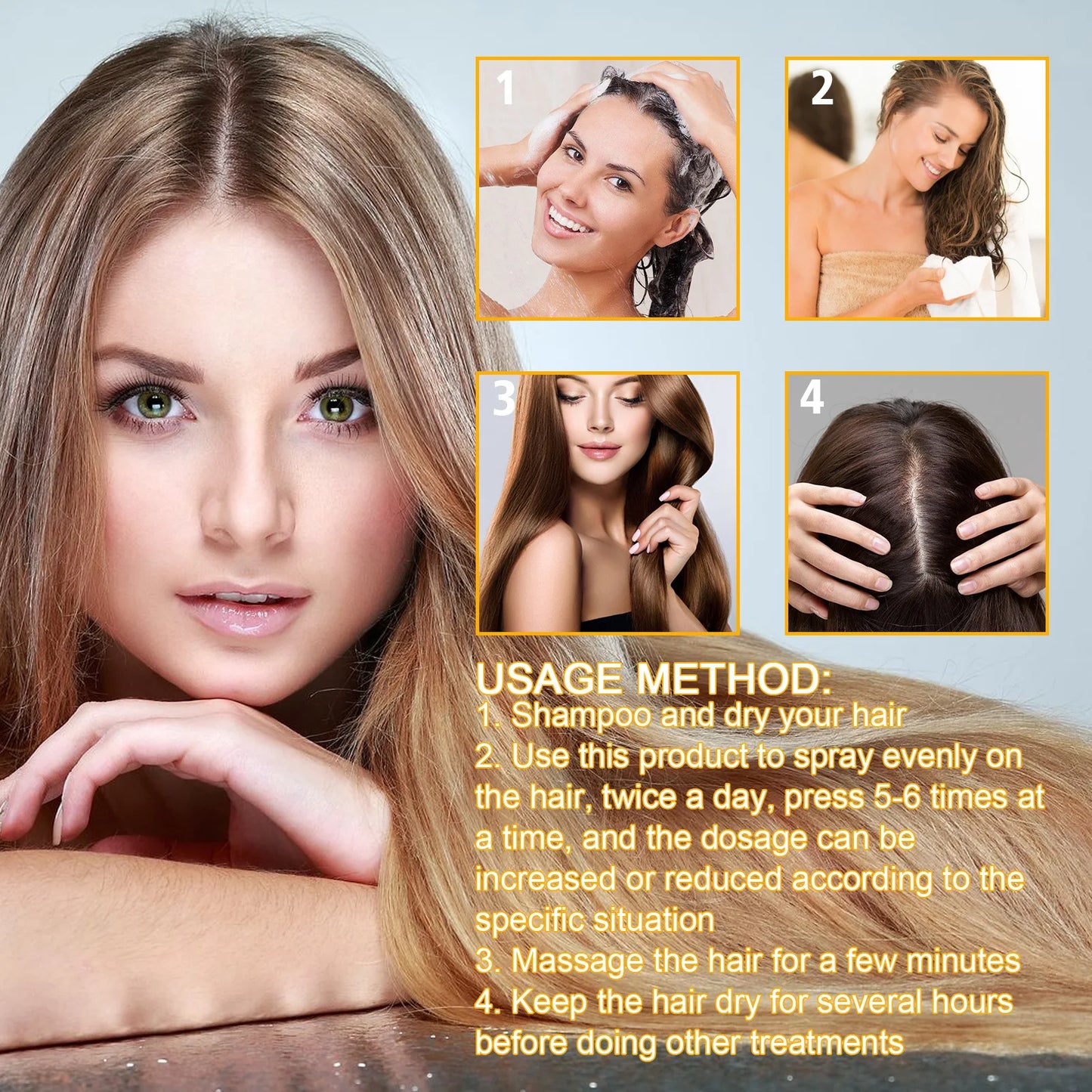 Divin Liss Biotin Hair Spray